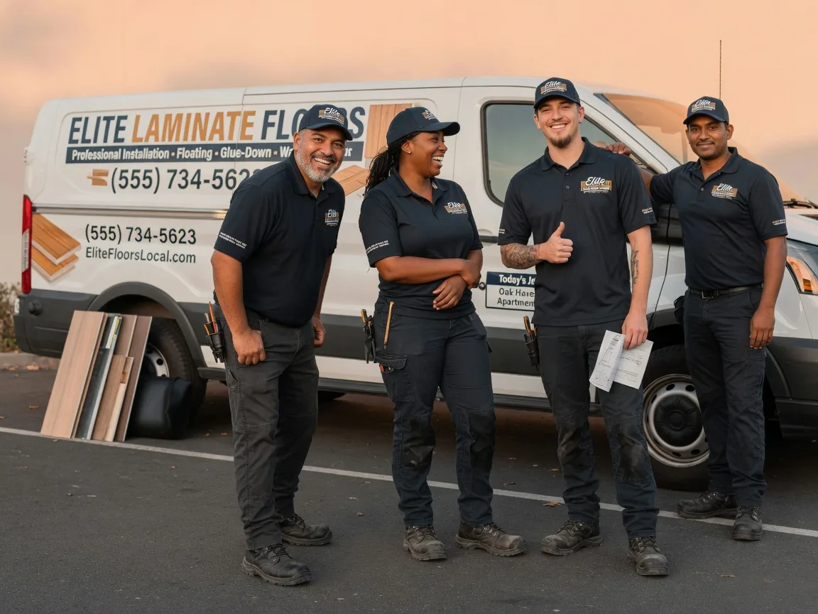 Laminate flooring installation company in Underhill, VT